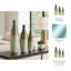 Grand vase de table en verre Ombre