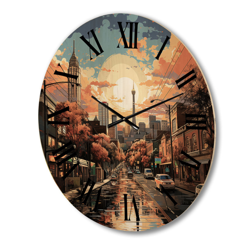 Très grande horloge murale Atlanta, Grand
