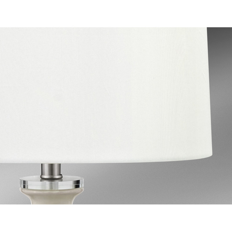 Lampe de table bleue 31 po USB