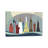 World Travel Landmarks by Lanre Studio - Wrapped Canvas Print-84714479