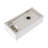 Wall Mounted Ceramic Bathroom Sink - 14.6X7.39 Inch, White, Stain , Rectangular, Faucet Hole Offered Inch Mount, Provided