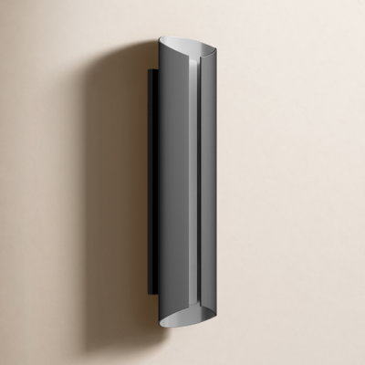 Evett Cylinder Outdoor LED Wall Light