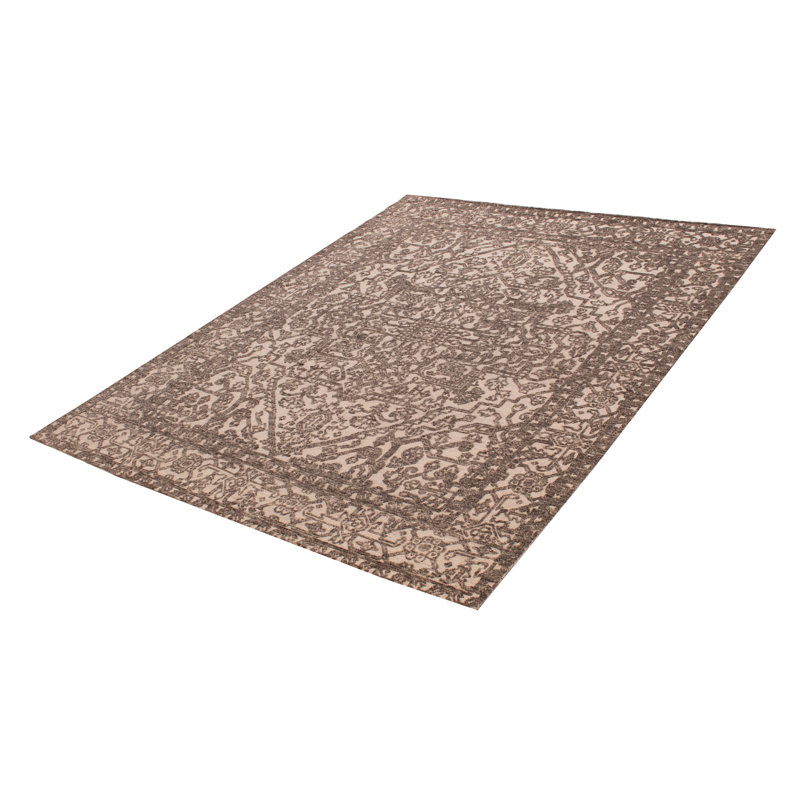 Tapis gris crème Tangier 8 pi 0 po x 10 pi 0 po