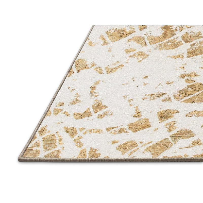 Abstract Indoor Rug, Rectangle 5' x 7'