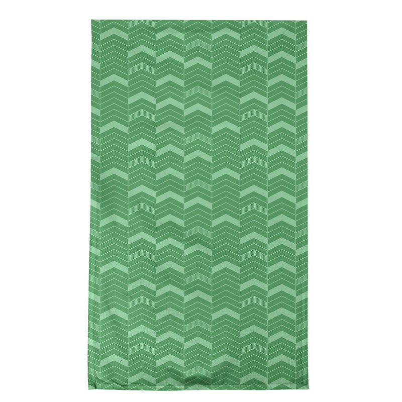 Stephenie Tea Towel Kitchen Towel, Forest Green/Teal, Poly Twill