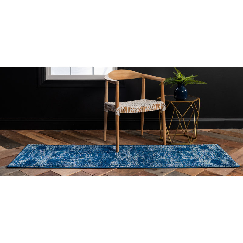 Rizo Geometric Indoor Rug, Runner 2' x 8'8"