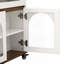 Table de salle à manger extensible avec plateau pliable extra-long, îlot de cuisine roulant avec tiroirs, prise de courant et verrou de frein, armoire de rangement pour la cuisine et la salle à manger-1380503481