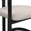 Chaise rembourrée avec accoudoirs (ensemble de 2)-1278626346