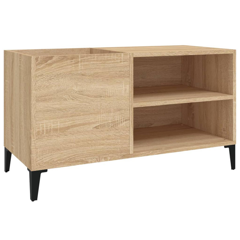 Sahithi 48cm H Media Shelves, Sonoma Oak