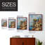 NAUTICAL Series DLxxviii, reproduction encadrée - bois massif-387523893-387523886