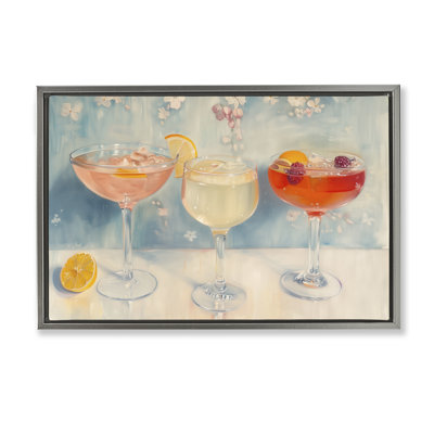  Toile flottante encadrée Fun