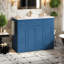 Ensemble de meuble-lavabo simple 48 po avec plateau en céramique Debie-645273585