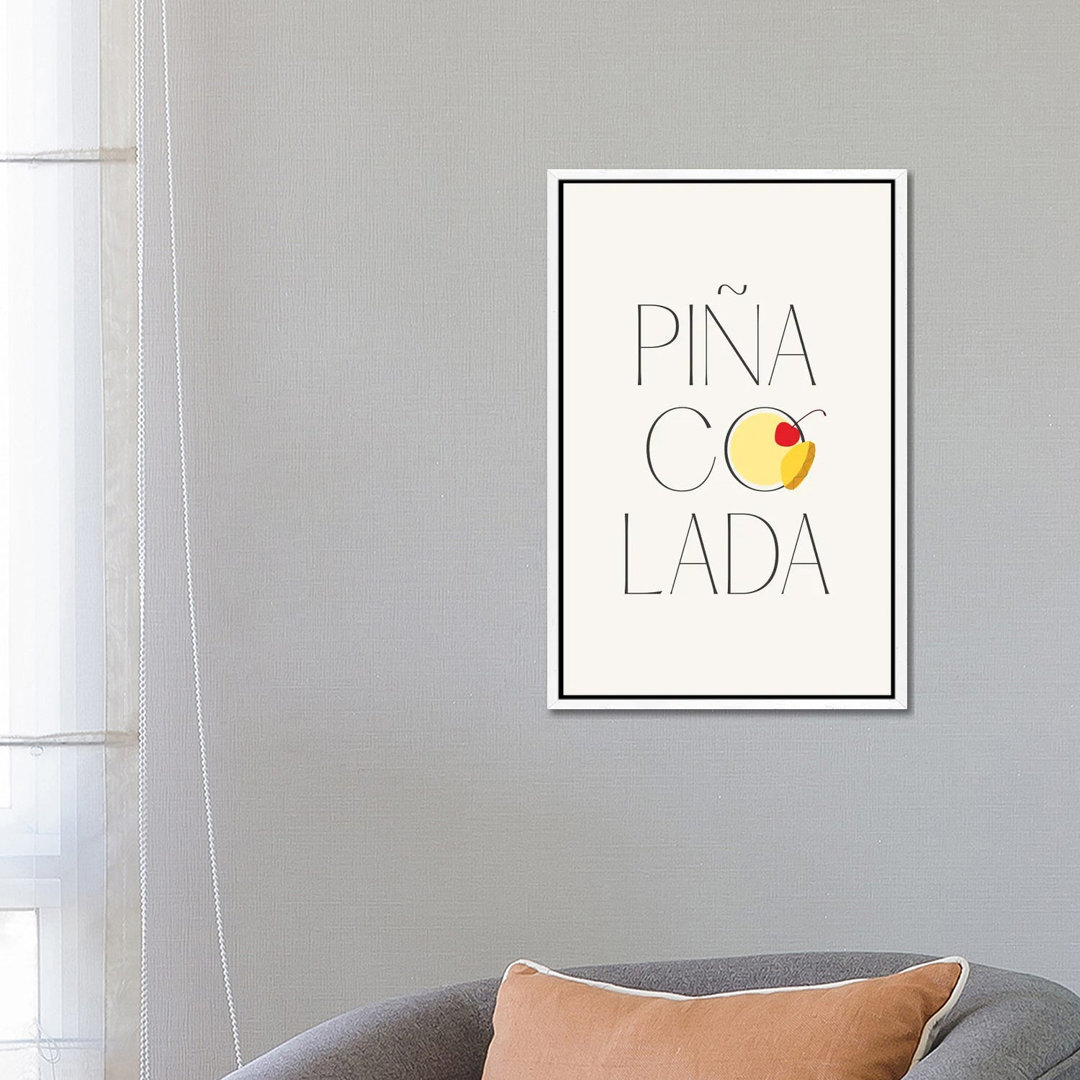 Pina Colada Cocktail von Mambo Art Studio - Gallery-Wrapped Canvas Giclée on Canvas