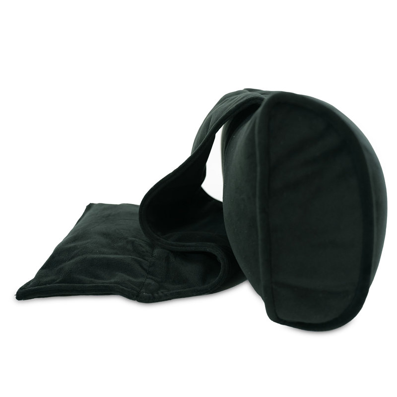 Coussin inclinable Octane Seating Microfibre sangria, Noir