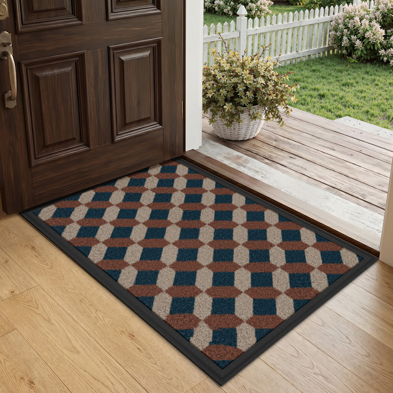 Tapis d'entrée, tapis d'entrée intérieur / extérieur absorbant et résistant à la boue, L 24 po x L 36 po