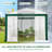 10 x 10 FT Outdoor Portable Walk-In Hobby Greenhouse, Flower House-116302488