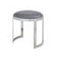 Tabouret de coiffeuse en métal Nouri - table basse avec repose-pieds Orion-891611407-891611404