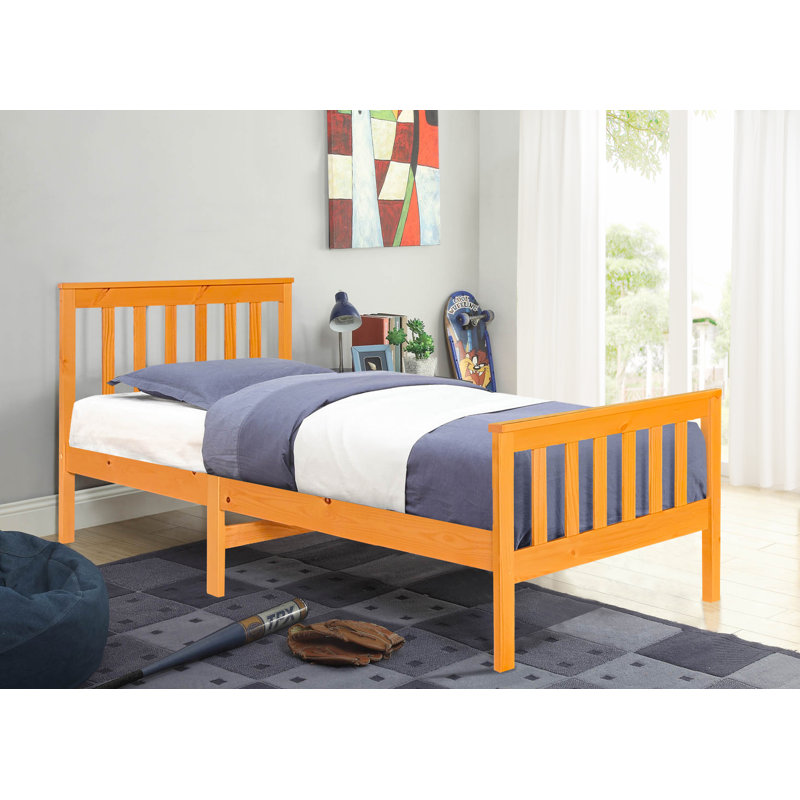 Solid Wood Bed