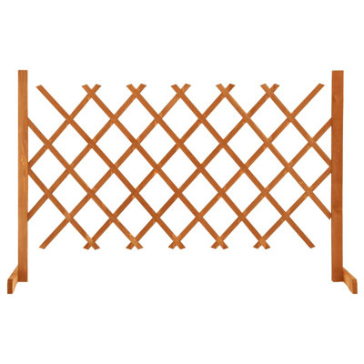 Treillis de jardin en bois massif 47,2 x 35,4 po