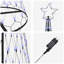 LED Christmas Tree 100.5 x 100.5 x 302.5 cm Metal-789592388