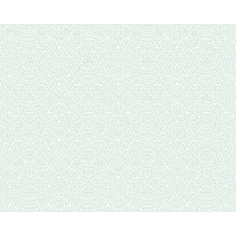 Lersch 10m x 50cm Matte Wallpaper Roll, Blue