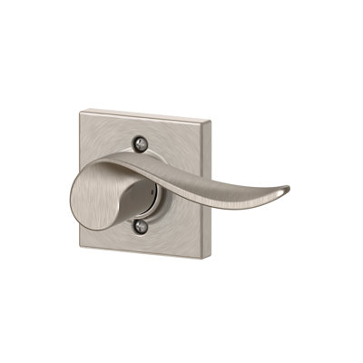 Sacramento Lever with Collins Trim Non-Turning Lock