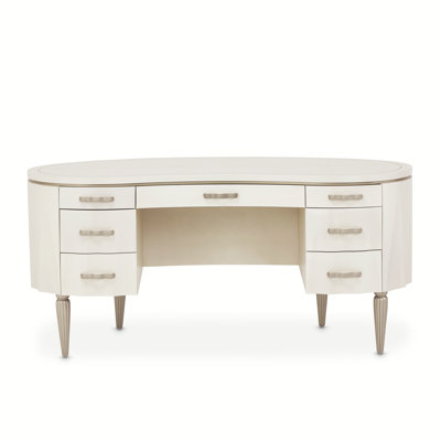 London Place Solid Wood Executive Desk