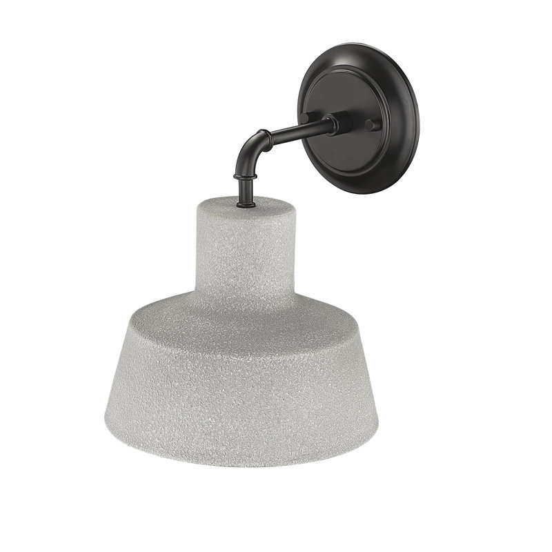 Jakalia 1 Light Outdoor Wall Sconce, 11.5" H x 9" W x 10.5" D