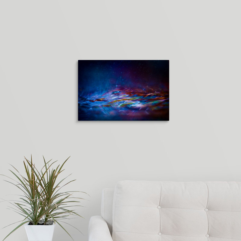 «Silent Night» par Ursula Abresch - impression sur toile, H 12 po x l 18 po x P 1,5 po