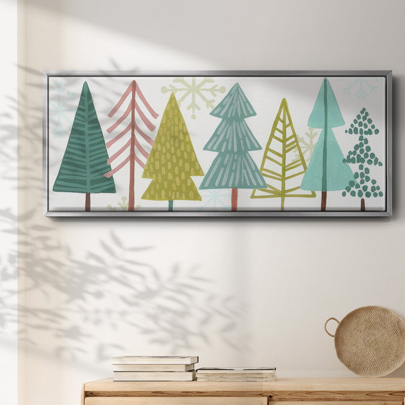 Collection Modern Holiday, toile encadrée, H 20 po x l 50 po