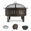 Round Steel Smokeless Fire Pit