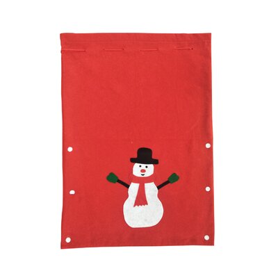 20 x 28 Christmas Gift Bag Reusable Non-Woven Fabric Santa Claus Present Bag -  The Holiday AisleÂ®, E26CC4518772483099CB7450778C1B87