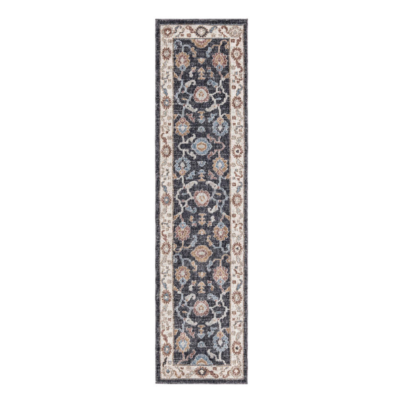 Erica Floral Indoor Rug, Runner 2' x 8'