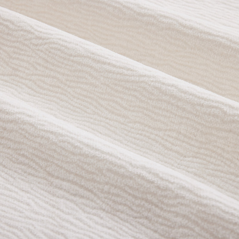 Grand modulaire moderne en forme de L pour le salon - combinaison 2 pièces. Confort surdimensionné avec assise profonde de 27 pouces. Tissu chenille froissé amélioré. 3 mousse haute densité. Beige L 111 po x