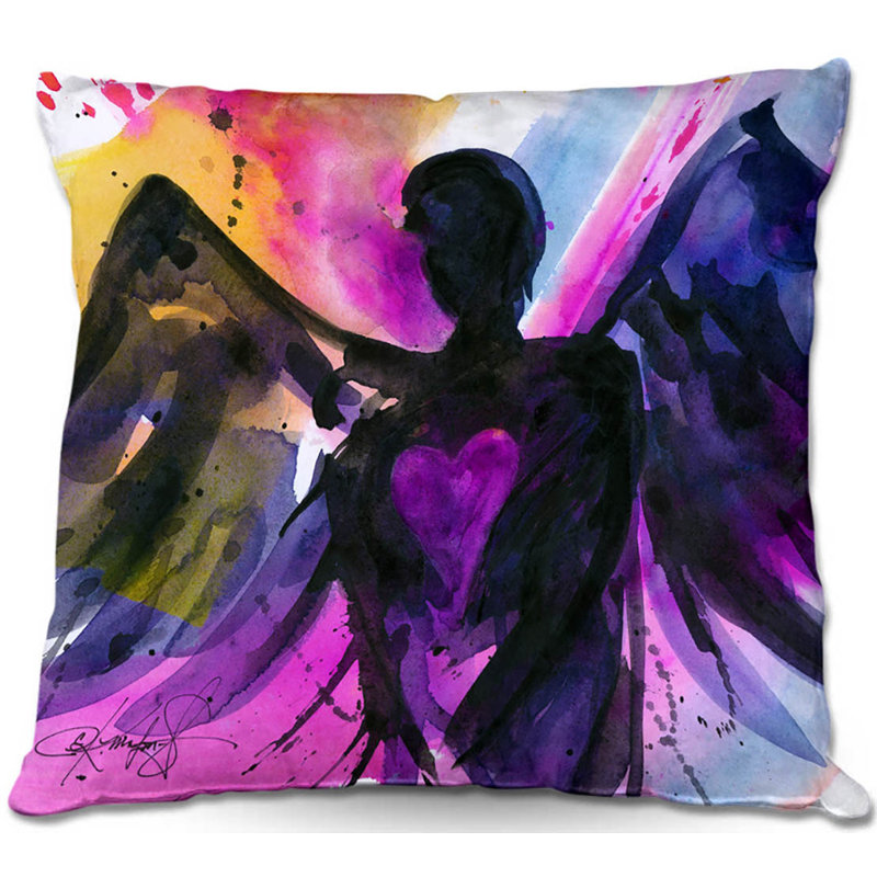  Housse et insert de coussin carré Couch Angel 25, 20 po x 20 po