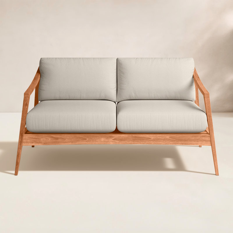 Tango Outdoor 2 - Seat Loveseat, Canvas Flax Sunbrella® Canvas