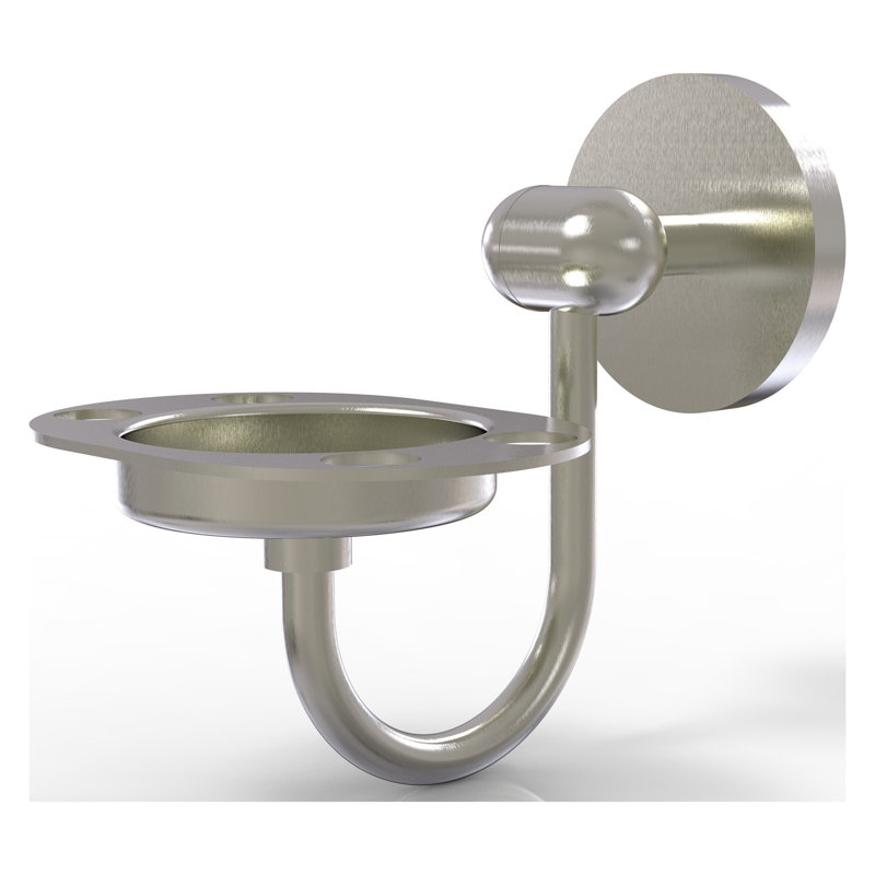 Porte-brosse à dents & culbuteur Itzhak, Nickel satiné