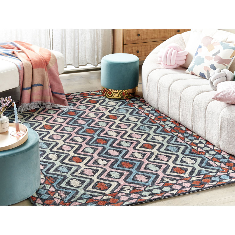 Scaggsville Geometric Wool Hand Woven Area Rug, Rectangle 160 x 230cm