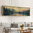 Abstract Landscape "Orange Green Peaceful Lake Forest Nature Extra Large Artwork Framed Wall Picture-111375452-98042554