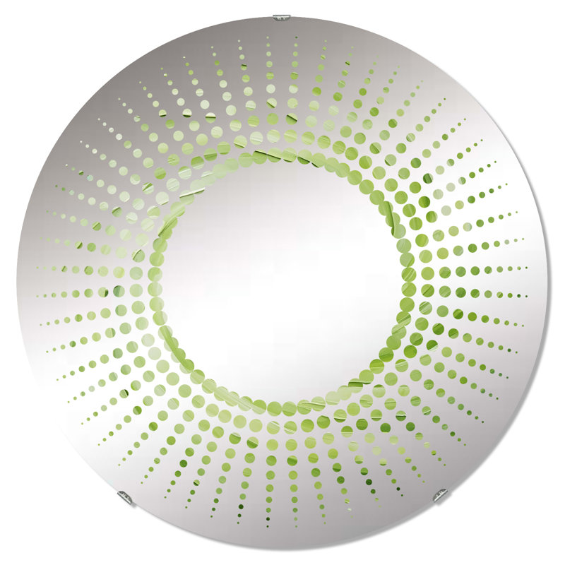 Biborka Circle Mirror, 23.6" x 23.6"