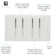 Intermediate Plate Wall Mounted Light Switch