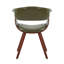 Ajax Faux Leather Mid-Century Dining Chair-41083668