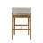 Frison Counter Height Or Bar Height Rubberwood Barstool With Fabric Seat-1621765766-1621765767-1621765762