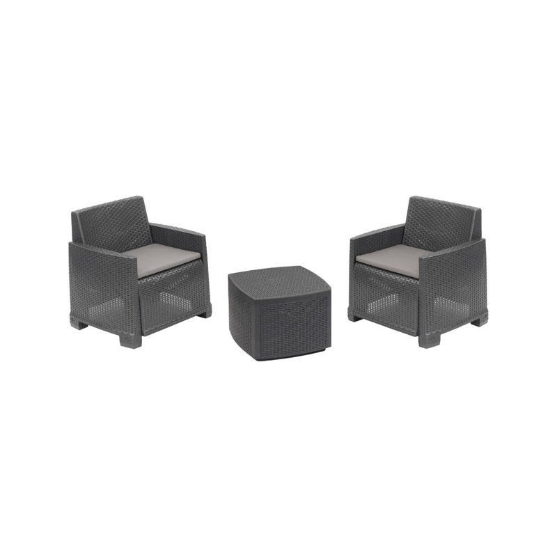 Alexzia Rectangular 2 - Person 66cm L Outdoor