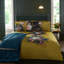 Kennington Floral Black Square Throw Cushion