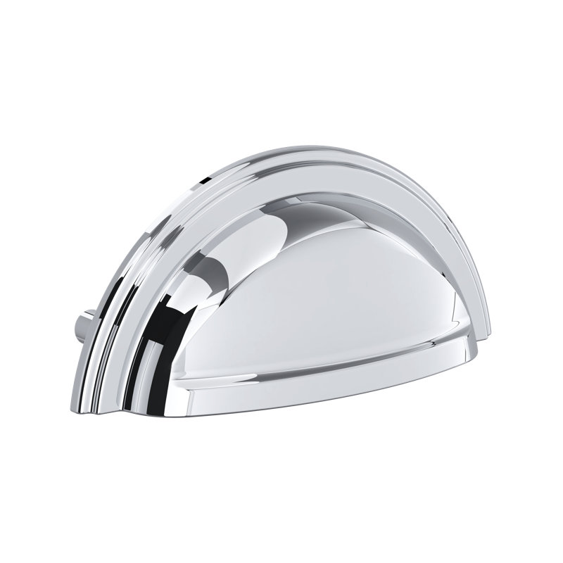 Perrin & Rowe Shell Drawer Pull Handles, Polished Chrome