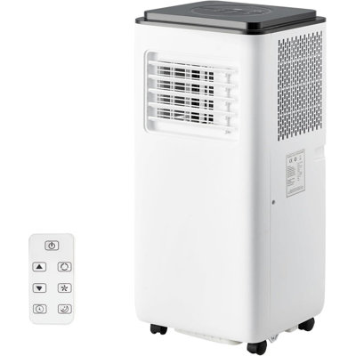 10,000 BTU 3-in-1 Portable Air Conditioner with Remote, Cools 450 Sq.Ft, Dehumidifier & Fan, Quiet 52dB Sleep Mode for Bedroom, Living Room, Office