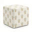 Berlin Gardens Lilly Hive 20" Square Pouf-1523037868
