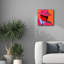 «An Honest Day's Work» par Bebe Keith, art mural sur toile, 18 po x 18 po
