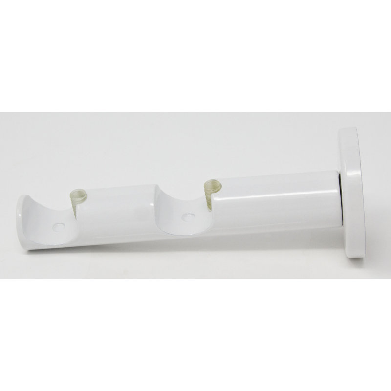 Persinger Zinc Cast Mounting Bracket, Glossy White